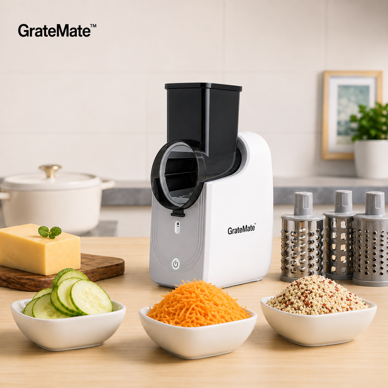 Gratemate™ Electric Grater